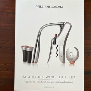 New in Box Williams Sonoma Wine Tool Set